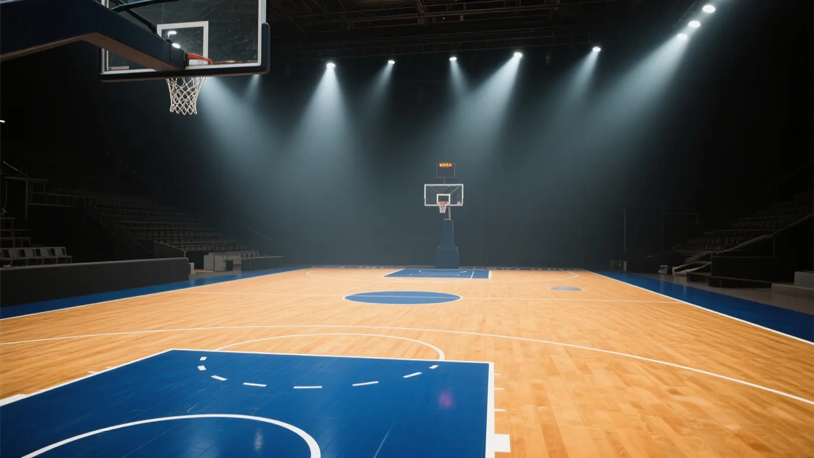 CBA赛场灯光与观众氛围