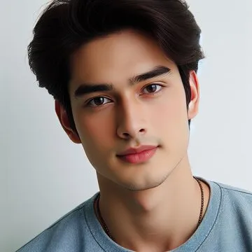 专注观赛的篮球迷