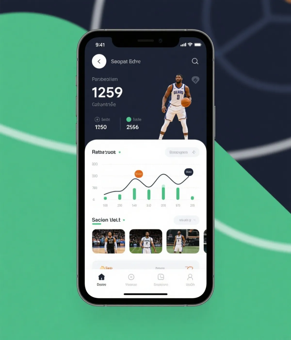 球员数据与高光内容展示