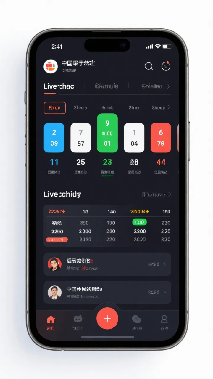 CBA明星 App界面预览