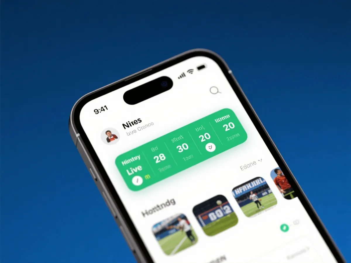 实时比分与赛程提醒展示